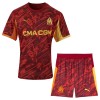 Dětský Fotbalový Dres Olympique de Marseille Brankářské 2025-26 Červená Dětský Fotbalový Dres Olympique de Marseille Brankářské 2025-26 Červená